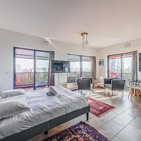 Red Sky - Presquile Malraux Avec Terrasse * 斯特拉斯堡