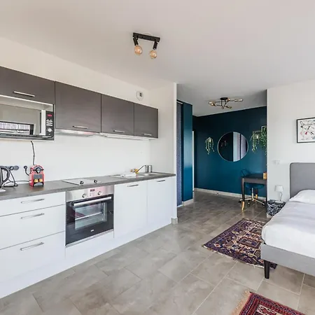 Apartment Red Sky - Presquile Malraux Avec Terrasse Strasbourg