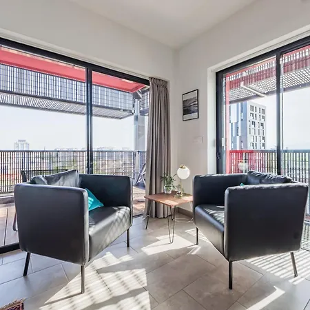 Red Sky - Presquile Malraux Avec Terrasse Strasbourg